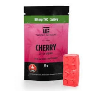 Buy Cherry SATIVA JELLY BOMBS – Twisted Extract Online