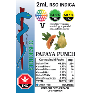 Buy Viridesco RSO Papaya Punch Online